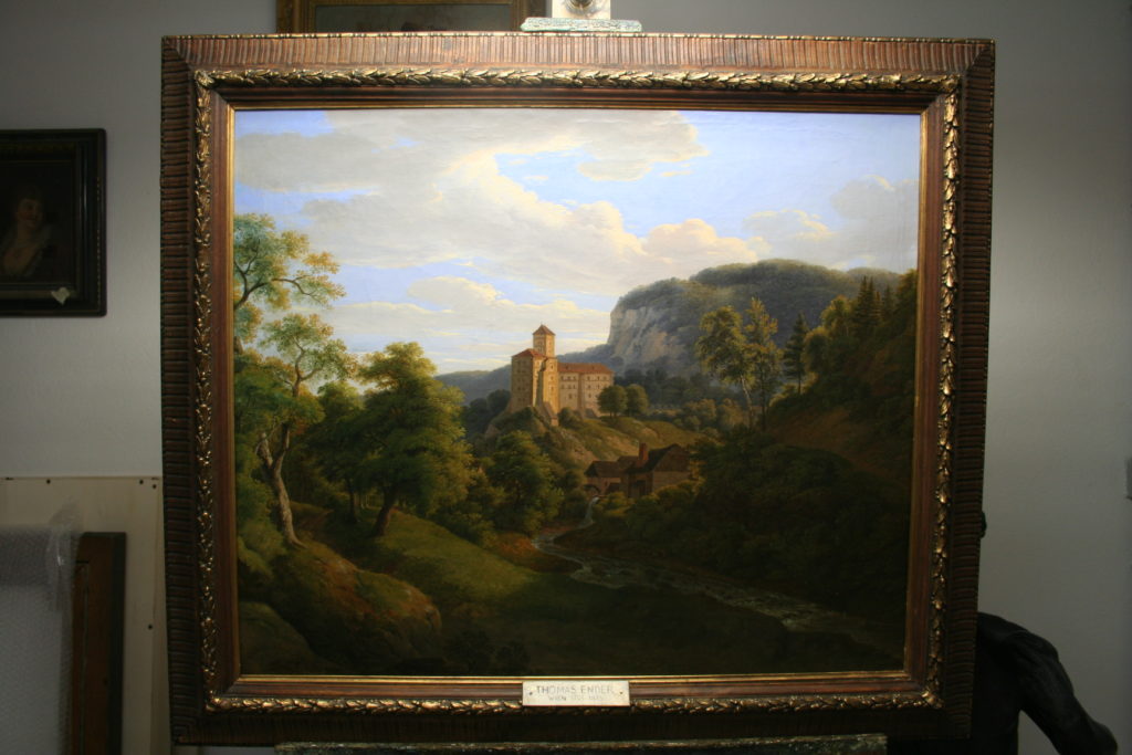 N. 1) Restaurierung von Gemälden alter Meister, Thomas Ender, 1793-1875